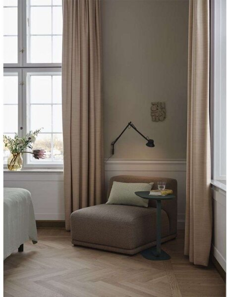 Lampă de perete Muuto, Negru, Studiu / Birou, Aluminiu