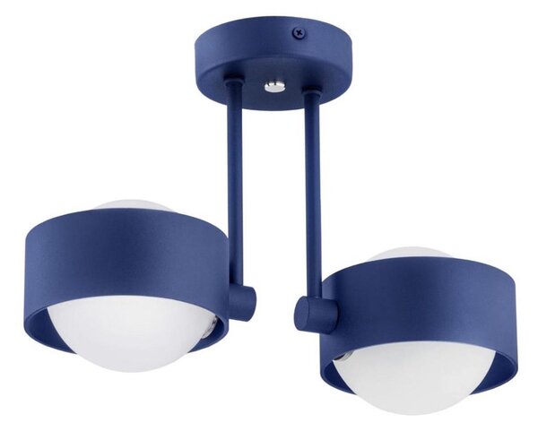 Lustră pe tijă MASSIMO PLUS 2xG9/6W/230V albastră Argon 7090
