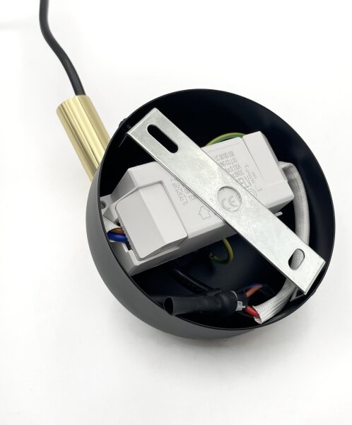 Lustră LED suspendată pe cablu BONNIE LED/10W/230V 3000K, neagră