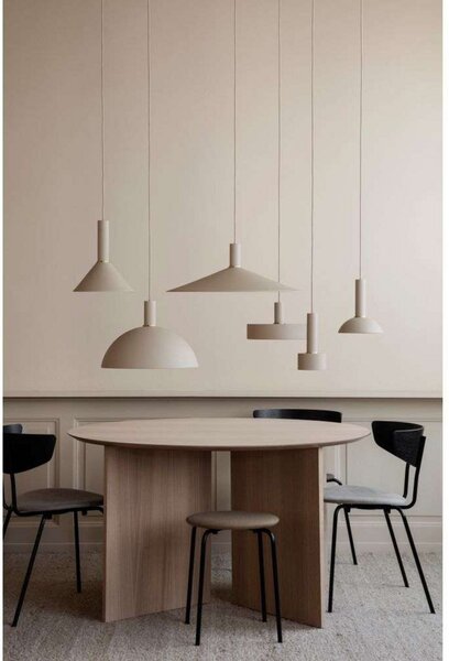 Collect Lustră Pendul Dome Low Cashmere - Ferm Living