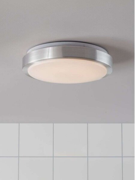 Moon LED Plafonieră Ø28cm Alu/White