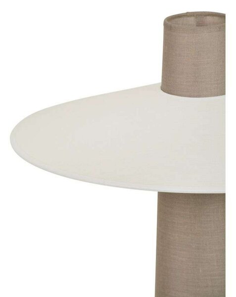 Lampadar Forestier, Thésée, Alb, Camera de zi, Țesătură / Textil, Boho