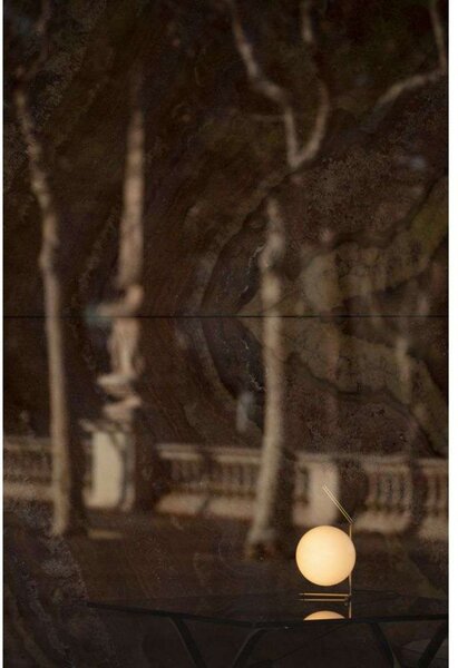 Lampă de masă FLOS, reglabil, Auriu / Alamă, Camera de zi, Metal