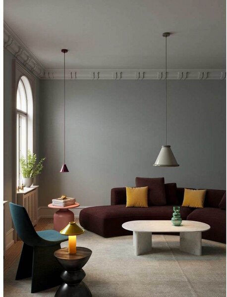 Belle Lustră Pendul Ø36 Pebble Grey/Moss Grey