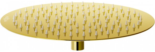 Cap de dus Mexen din otel inoxidabil Rotund 25 cm, auriu, 79225-50