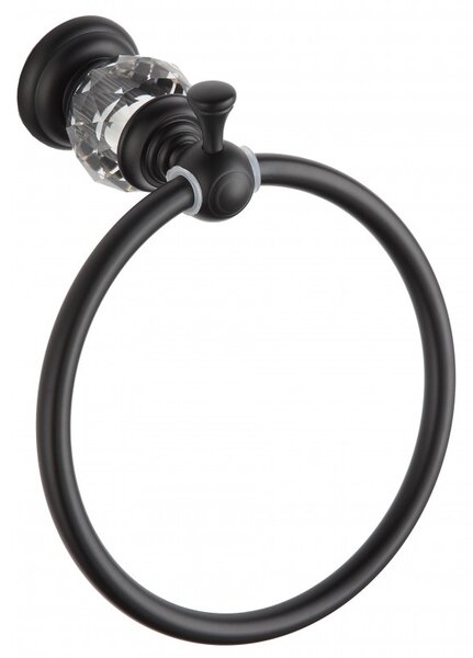 Mexen Accesorii Mexen, ESTELA suport prosop Ring, negru, 7011532-70