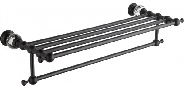 Mexen Accesorii Mexen, raft ESTELA pentru prosoape, negru, 7011520-70