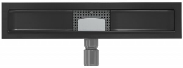 Mexen Flat carcasă pentru scurgere liniară 50 cm, negru - 1715050
