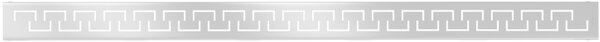 Mexen Flat M15 mascare pentru scurgere liniară 100 cm, inox - 1024100
