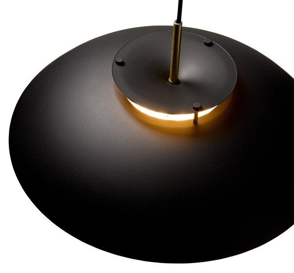 Lustră Pendul Halo Design, STEPP, reglabil, Negru, Sala de mese, Metal, Scandinavă