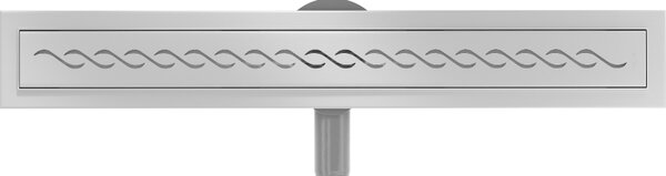 Mexen Flat 360 ° M18 scurgere liniară rotativă 60 cm, crom - 1023060-40