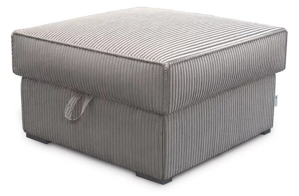 Taburet bej SMART COSARO cu spatiu de depozitare 65x65 cm
