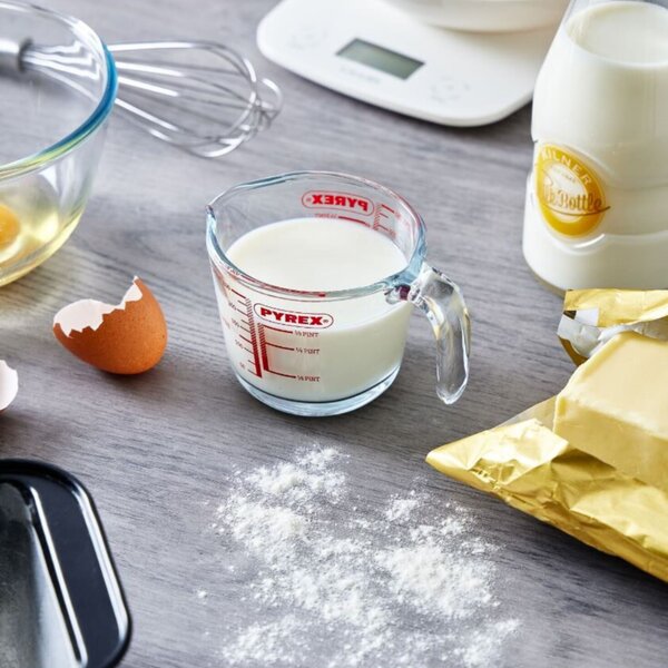 Pahar de măsurare din sticlă Pyrex 0,5 l, 12 x 12cm, 500 ml