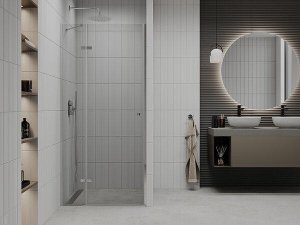 Mexen Roma, usa cu 1 canat pentru deschidere 70 x 190 cm, sticla transparenta 6 mm, profil cromat, 854-070-000-01-00
