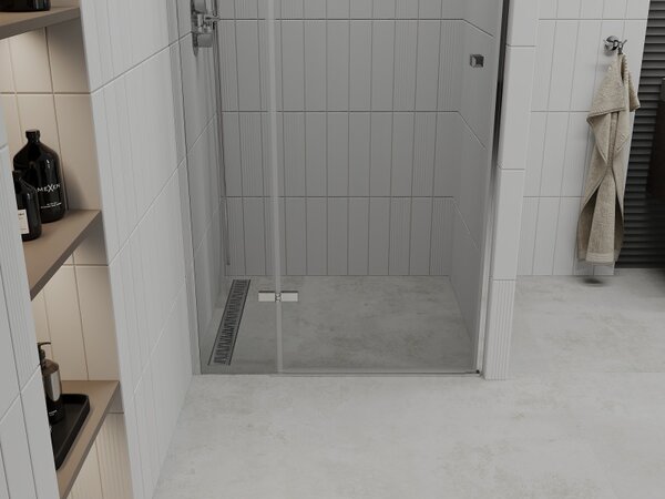 Mexen Roma, usa cu 1 canat pentru deschidere 70 x 190 cm, sticla transparenta 6 mm, profil cromat, 854-070-000-01-00