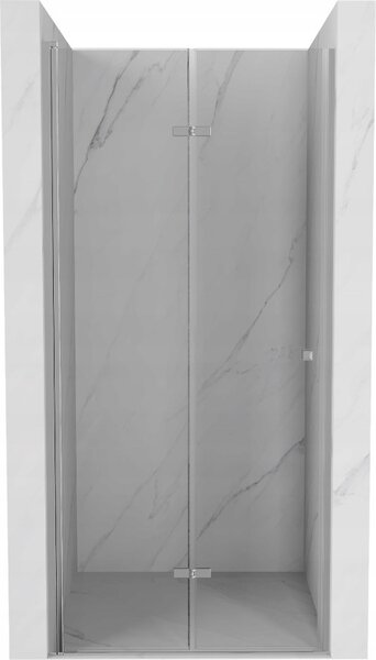 Mexen Lima, usa de dus plianta pentru deschidere 60 x 190 cm, sticla transparenta 6 mm, profil cromat, 856-060-000-01-00-D