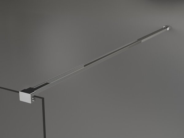 Mexen Kioto perete de duș 50 x 200 cm, transparent 8 mm, Crom - 800-050-101-01-00