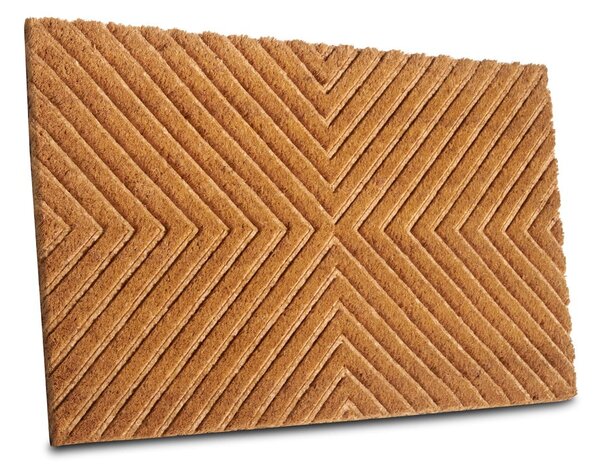 Covoraș de intrare din fibre de nucă de cocos 45x75 cm Geometric – Hanse Home