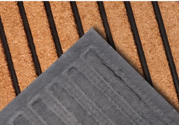 Covoraș de intrare din fibre de nucă de cocos 45x75 cm Striped – Hanse Home