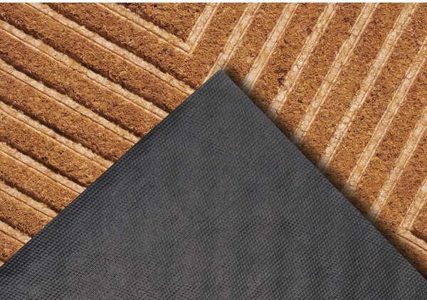 Covoraș de intrare din fibre de nucă de cocos 45x75 cm Geometric – Hanse Home