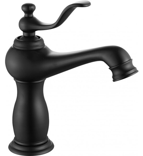 Mexen Vela, baterie chiuveta, negru mat, 744500-70