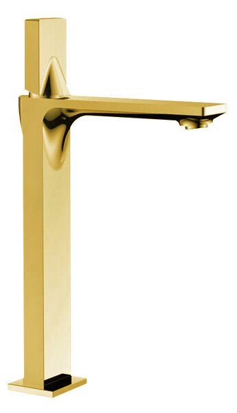 Mexen Crux, robinet lavoar înalt, auriu, 744410-50
