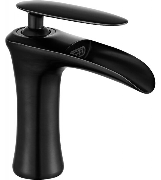 Mexen Lyra, baterie chiuveta, negru mat, 745300-70
