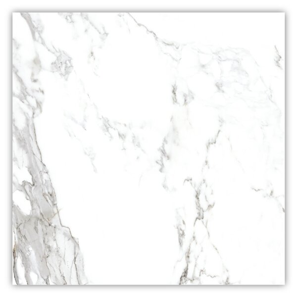 Gresie portelanata rectificata Eternal White Matt, 60 x 60, mata
