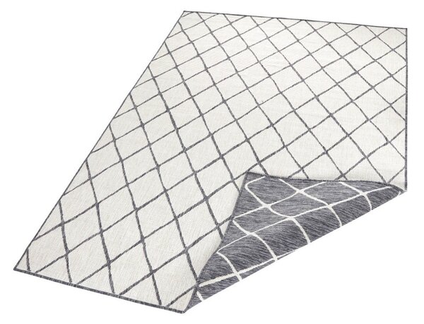 Covor adecvat pentru exterior NORTHRUGS Malaga, 80 x 150 cm, gri - crem