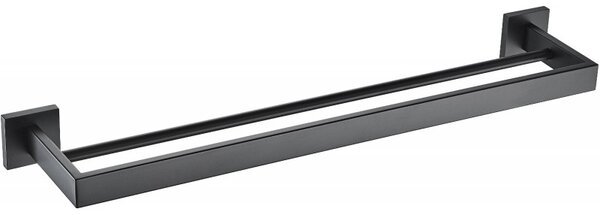 Mexen Accesorii Mexen, suport dublu pentru prosoape Vox, negru, 707025-70