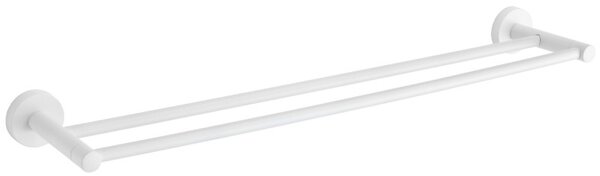 Mexen Accesorii Mexen, suport pentru prosoape REMO 2 rânduri, alb, 7050725-20