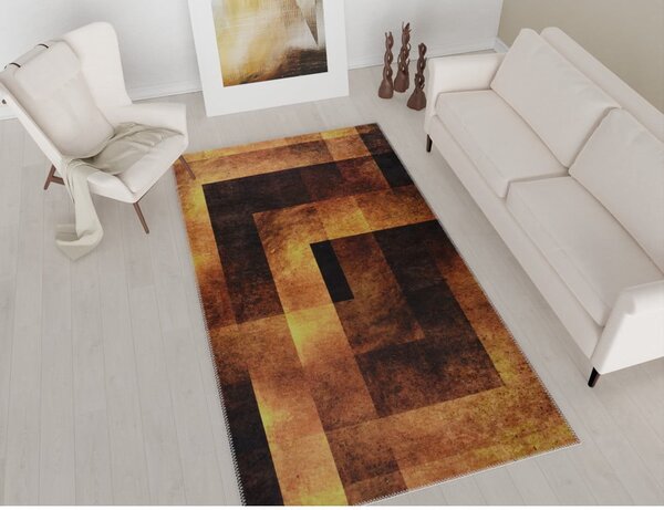 Covor portocaliu lavabil 50x80 cm – Vitaus