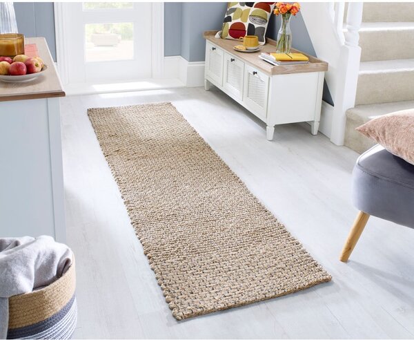 Covor în culoare naturală din iută 60x150 cm Sol – Flair Rugs