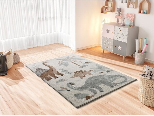 Covor pentru copii crem 120x170 cm Beats – Universal