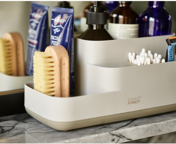 Organizator de baie bej EasyStore – Joseph Joseph