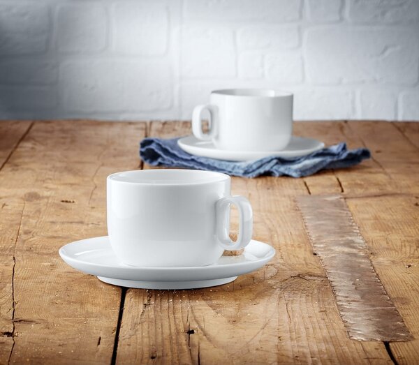 Cești albe pentru cappuccino din porțelan 2 buc. 160 ml Barista – WMF