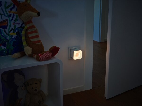 Osram - Priză SCHUKO LED dimabilă cu lumină de veghe SMART+ NIGHTLIGHT 230V Wi-Fi