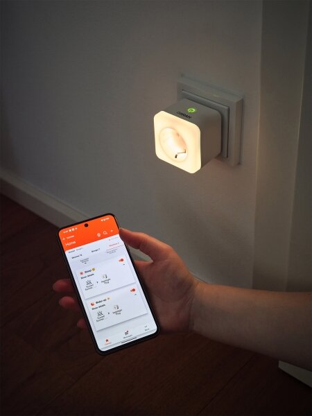 Osram - Priză SCHUKO LED dimabilă cu lumină de veghe SMART+ NIGHTLIGHT 230V Wi-Fi