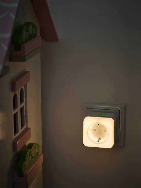 Osram - Priză SCHUKO LED dimabilă cu lumină de veghe SMART+ NIGHTLIGHT 230V Wi-Fi
