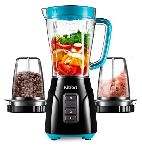 Blender, tocator, rasnita de cafea, Kitfort KT-3032-3 3 in 1