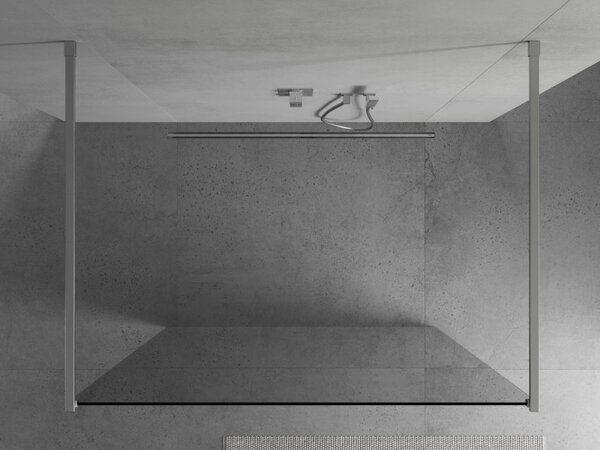 Mexen Kioto, paravan de dus walk-in 105 x 200 cm, sticla transparenta 8 mm, profil cromat, 800-105-002-01-00