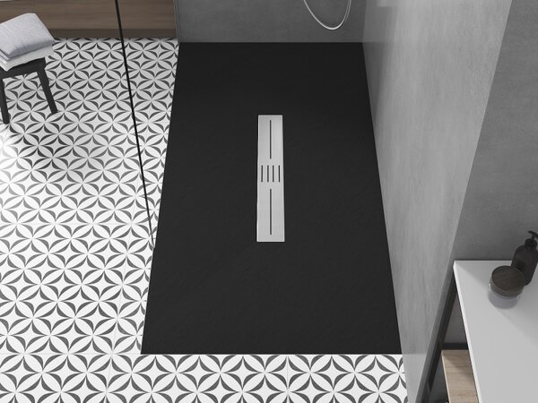Mexen Toro, cadă de duș dreptunghiulară SMC 150 x 70 cm, negru mat, 43707015