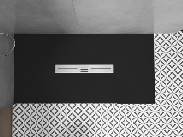 Mexen Toro, cadă de duș dreptunghiulară SMC 150 x 70 cm, negru mat, 43707015