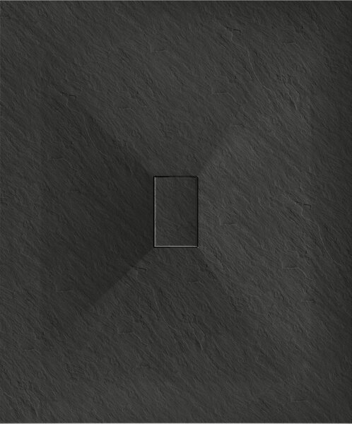 Mexen Hugo, cadă de duș dreptunghiulară SMC 110 x 100 cm, negru mat, 42701011