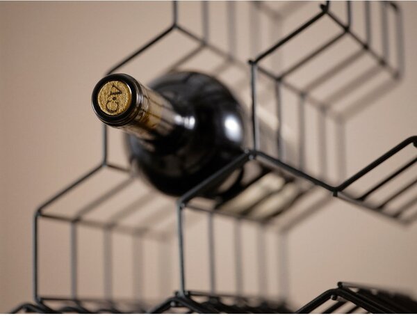 Suport pentru sticle de vin din metal număr sticle 5 Rocks – Zone