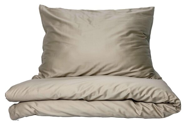 Lenjerie de pat din bumbac satinat - Dark green | 140 x 200 cm / 70 x 90 cm