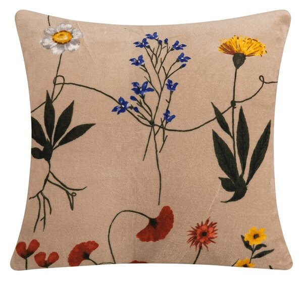 Fata de perna din micropolar HERBAR 45x45 cm, bej
