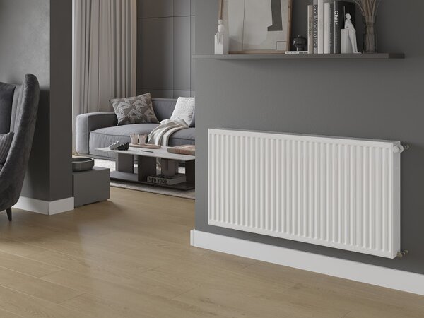 Mexen, Radiator panou Mexen C22 300 x 1200 mm, racord lateral, 1120 W, alb - W422-030-120-00