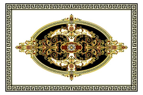 Gresie decor Baroque 6050, 120 x 180 (6 placi 60 x 60)