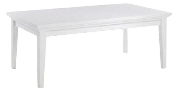 Masuta cafea PARIS 79872, PAL înfoliat lăcuit, alb, 135x52,5x75 cm